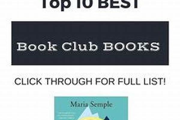 Bestseller Book Club Picks