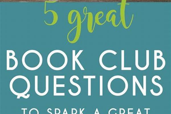 Book Club Queries That Spark Debate