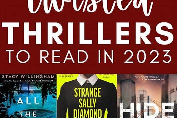 Exciting Suspense Novels 2025.