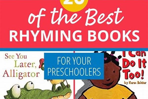 Rhyming Books For Early Readers