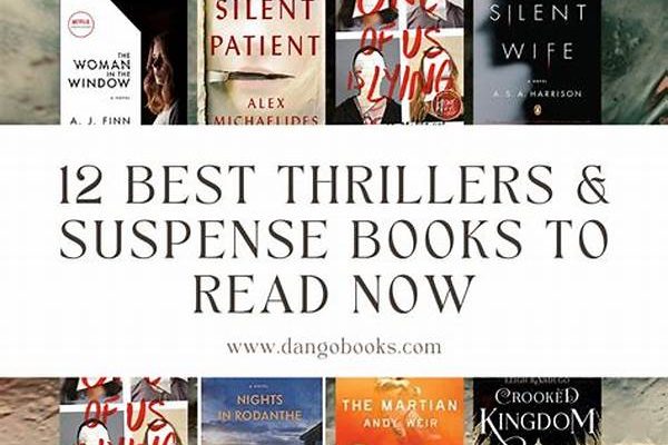 Top Suspense Novels 2025.