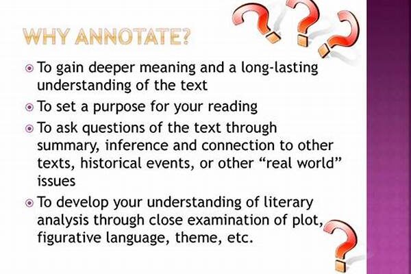 Annotating Texts For Deeper Understanding