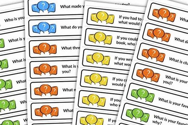 Book Talk Starter Printables