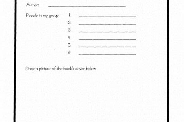 Downloadable Literature Discussion Templates