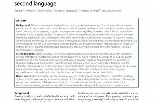 Overcoming Language Barriers In Research